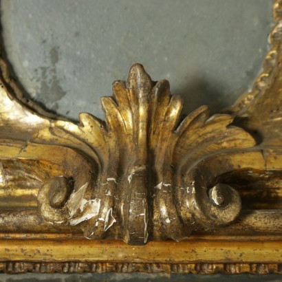 Particulier Grand miroir Napolitaine