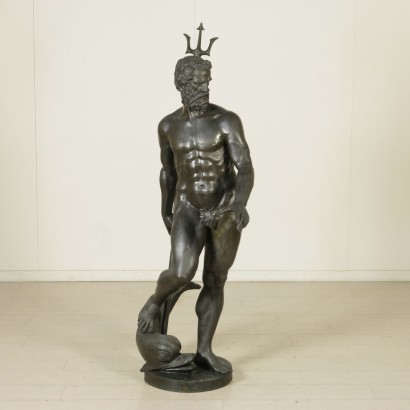 The bronze statue of Neptune