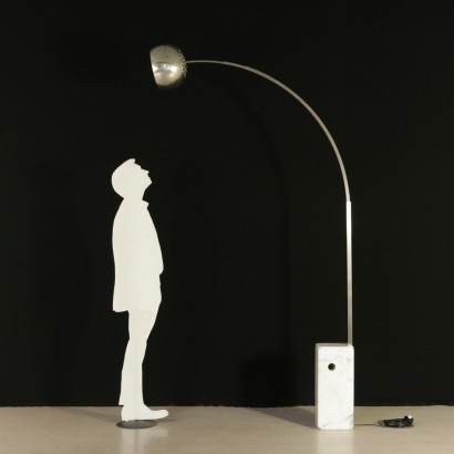 {* $ 0 $ *}, arco flos, lampe arco, lampe flos, lampe arco par flos, lampe castiglioni, castiglioni arco, castiglioni flos, frères castiglioni, lampadaire arco, lampe arco 1962, arco 1962, base en marbre