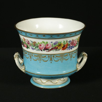 Sèvres Vase Gold and Porcelain France 18th Century