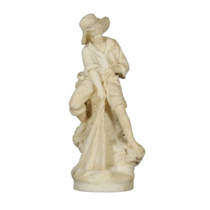 {* $ 0 $ *}, statue d'albâtre, statue antique, statue antique, statue italienne, statue du début des années 1900
