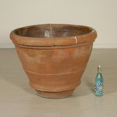 Impruneta-Vase, Impruneta, di mano in mano, Terrakotta-Vase, große Vase, 800-Vase, große Terrakotta-Vase, di mano in mano, Anticonline, toskanische Vase