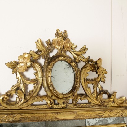 {* $ 0 $ *}, miroir rococo, miroir rococo, miroir antique, miroir antique, miroir 900, miroir antique, demi miroir 900