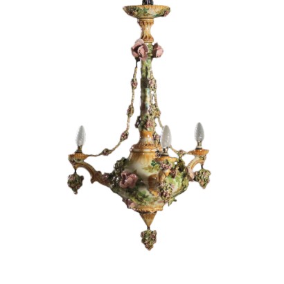 {* $ 0 $ *}, ceramic chandelier, antique chandelier, antique chandelier, antique chandelier, 900 chandelier, mid-900 chandelier