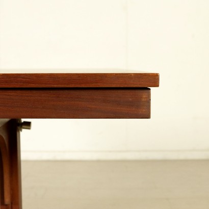 {* $ 0 $ *}, table des années 60, années 60, table vintage, table moderne, table moderne, table solide, table extensible, vintage italien, italien moderne