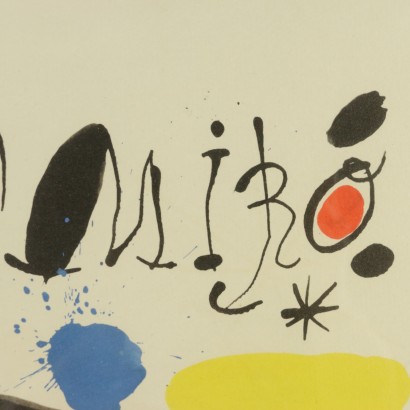 Lithographie von Joan Miro