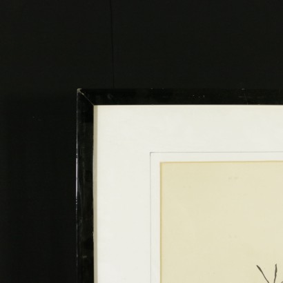 Lithographie von Joan Miro - rahmen