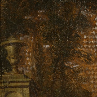 Matching Paintings on Leather 18th Century