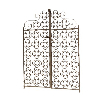Gate in wrought iron