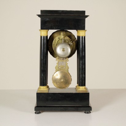 {* $ 0 $ *}, pendulum clock, temple clock, table clock, antique clock, antique clock, bronze clock, small temple clock, 900 clock, wooden clock