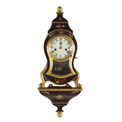 clock, grandfather clock, antique clock, antique clock, 900 clock, lacquered wooden clock, gilt wooden clock, Roman numerals, Roman numeral clock, {* $ 0 $ *}, anticonline