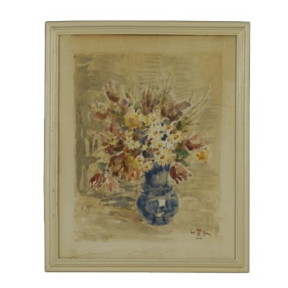 Giuseppe Maggi (1875-1946), Vaso di fiori