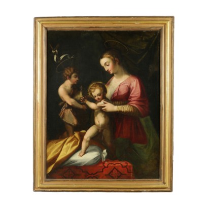Madonna und Kind mit St. Johannes