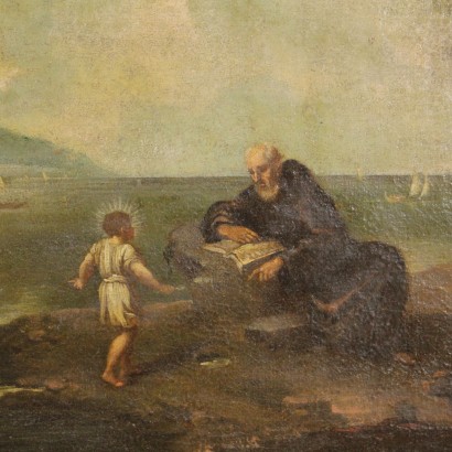 Der heilige Augustinus und das kind