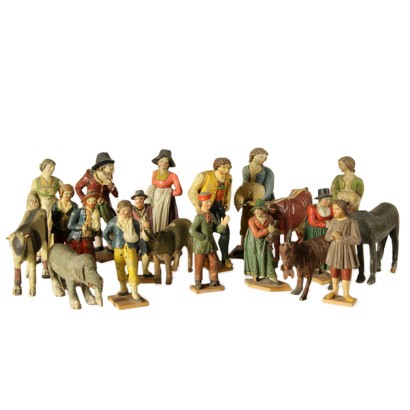 Group of 20 characters from the nativity