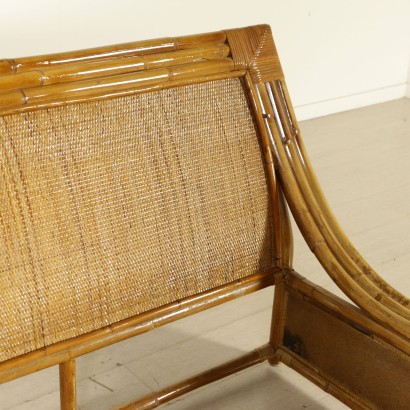 Bett in bambus - detail