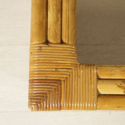 Bett in bambus - detail