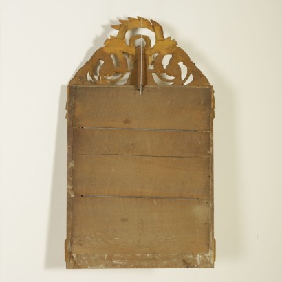 Miroir à cadre doré