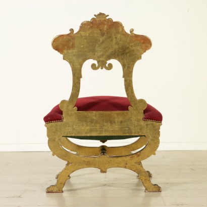 Gilded Chair - back