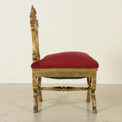Gilded Chair - side