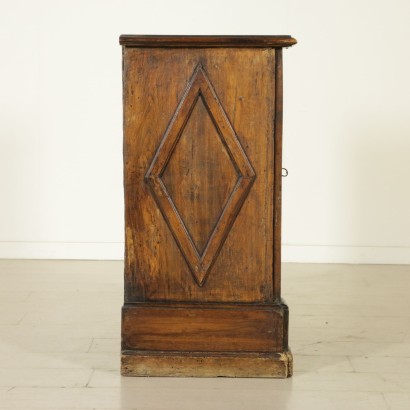 Sideboard antique wood - side