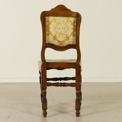 Group of four chairs spool - backrest