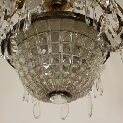 {* $ 0 $ *}, ceiling chandelier, crystal chandelier, bronze chandelier, vintage chandelier, designer chandelier, 20th century chandelier, 20th century chandelier, Italian chandelier