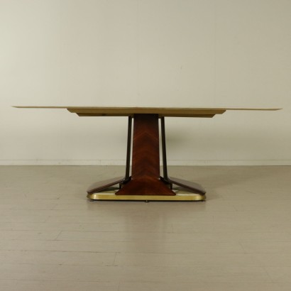 {* $ 0 $ *}, vittorio dassi table, dassi table, dassi design, dassi design table, design table, italian design, italian design table, marble top table, 50's table, 50's, 50's design