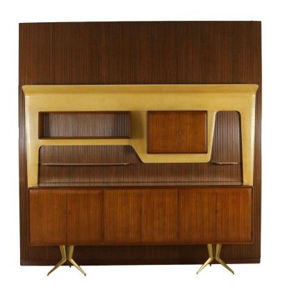 {* $ 0 $ *}, meuble des années 50, des années 50, meuble de salon des années 50, meuble vintage, vintage des années 50, meuble design, meuble acajou, meuble design italien, design italien
