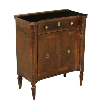 Sideboard with convex front