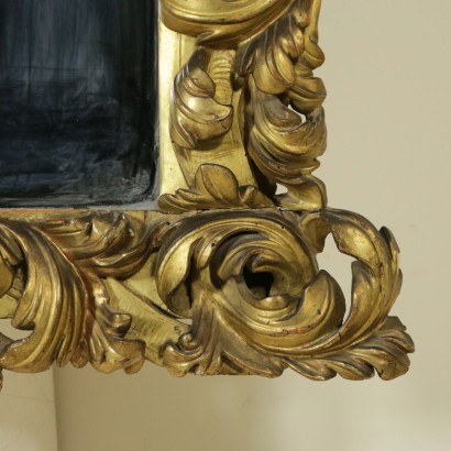 Foil Mirror Linden Italy 18th Century
