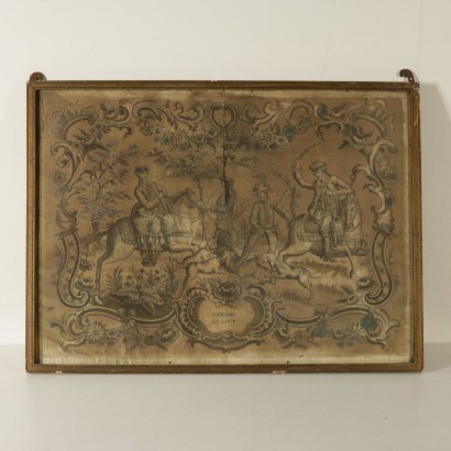 El grupo de los ocho grabados de los franceses del siglo XVIII