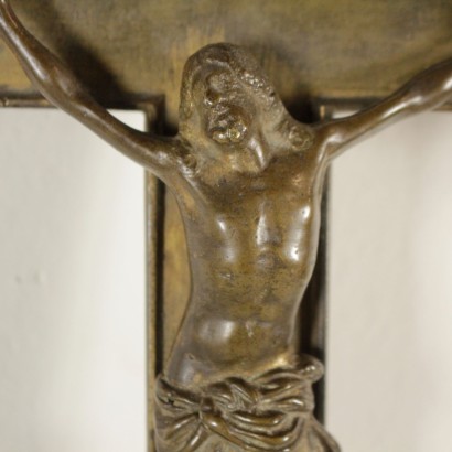 {* $ 0 $ *}, Prozessionskruzifix, antikes Kruzifix, antikes Kruzifix, Kruzifix aus dem 17. Jahrhundert, Kruzifix aus dem 17. Jahrhundert