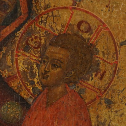 Icon, the virgin Hodegetria-the particular