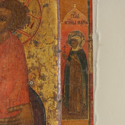 Icon, the virgin Hodegetria-the particular