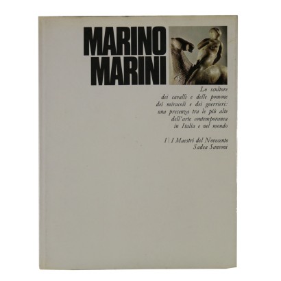 Book autographed by Marino Marini