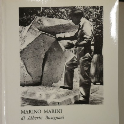 Book autographed by Marino Marini-particular