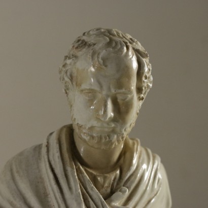 Statua di Demostene-particolare