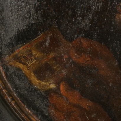 Visage de femme de David Teniers, un adepte de l'-particulier
