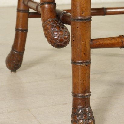 Grupo de seis sillas en madera de arce