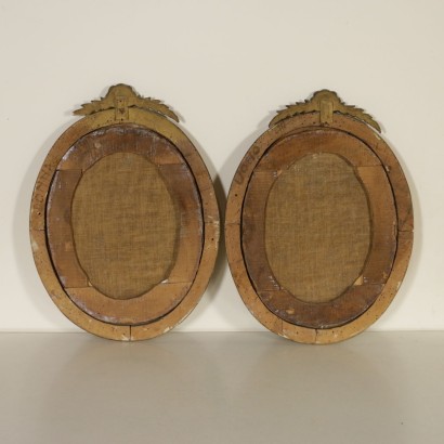 Pair of Portraits, Noble - frame