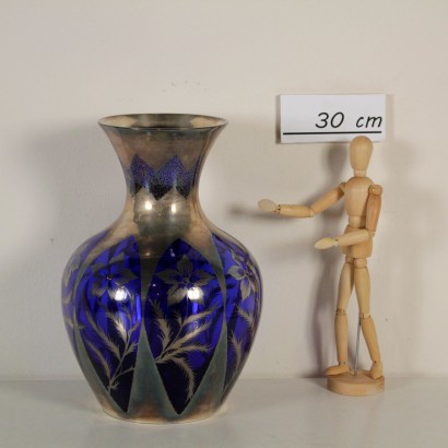 Antiquitäten, Vase, antike Vase, antike Vase, antike Vase, Vase der 900, mundgeblasene Glasvase.