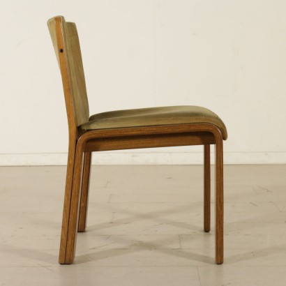 moderne Antiquitäten, modernes Design Antiquitäten, Stuhl, moderner antiker Stuhl, moderne Antiquitäten Stuhl, italienischer Stuhl, Vintage Stuhl, 60-70er Stuhl, 60-70er Design Stuhl, Gruppe von Stühlen, Gruppe von vier Stühlen.