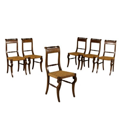 Set of Six Restoration Chairs
