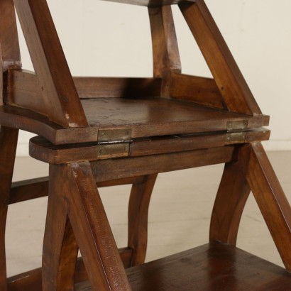 antiquariato, sedia, antiquariato sedie, sedia antica, sedia antica italiana, sedia di antiquariato, sedia neoclassica, sedia del 900, scaletta da libreria.
