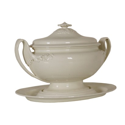 Large soup Tureen with Dish
