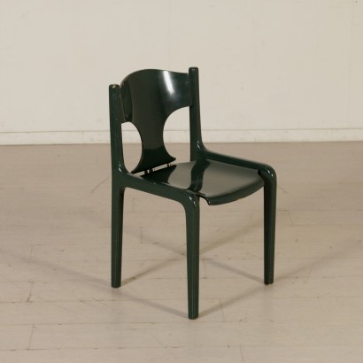 moderne Antiquitäten, moderne Design Antiquitäten, Stühle, moderne Antiquitäten Stühle, moderne Antiquitäten Stühle, italienische Stühle, Vintage Stühle, 60-70er Jahre Stühle, 60-70er Design Stühle, Gruppe von sechs Stühlen.