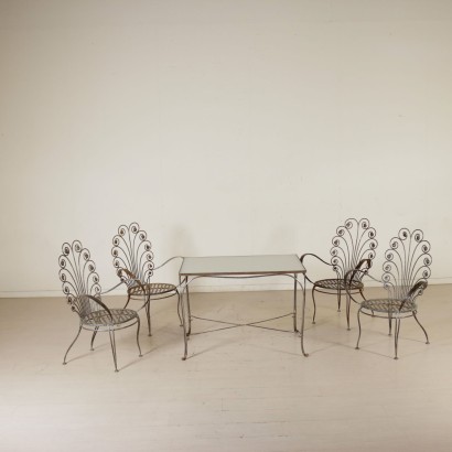 modernariato, modernariato di design, tavolo, tavolo modernariato, tavolo di modernariato, tavolo italiano, tavolo vintage, tavolo anni 60, tavolo design anni 60, tavolo in ferro battuto.