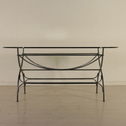 modern antiques, modern design antiques, table, modern antiques table, modern antiques table, Italian table, vintage table, 70-80s table, 70-80s design table, table with metal base.