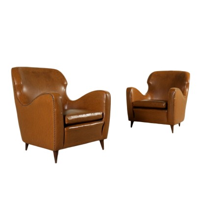 moderne Antiquitäten, moderne Design Antiquitäten, Sessel, moderne antike Sessel, moderne antike Sessel, italienische Sessel, Vintage Sessel, 50er Sessel, 50er Design Sessel, Paar Sessel.